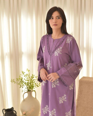 HORIYA PURPLE LAWN 3PC