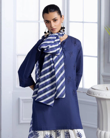 BLUE BLOOM LAWN 3PC - Almia