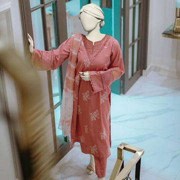 Horiya lawn stitched co - ord set - Almia