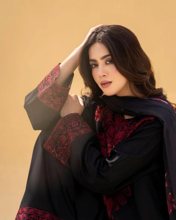 ZAROON LAWN 3PC ( FARSHI SHALWAR ) - Almia